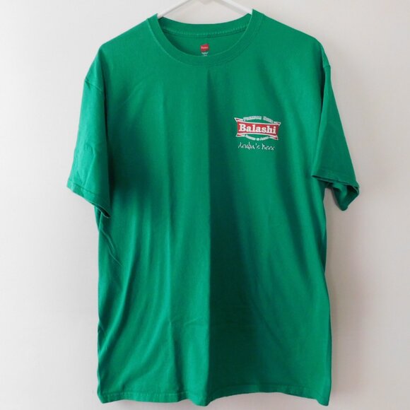 T Shirt Brewery Balashi Premium Beer Brewed in Aruba Size L Large - Picture 2 of 8